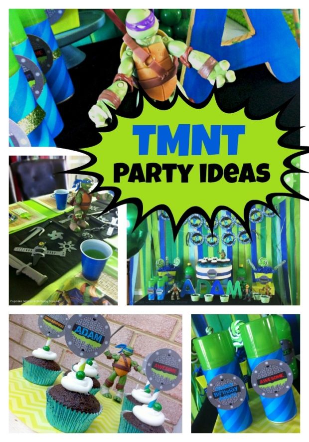Teenage Mutant Ninja Turtles Birthday Party - Spaceships and Laser Beams