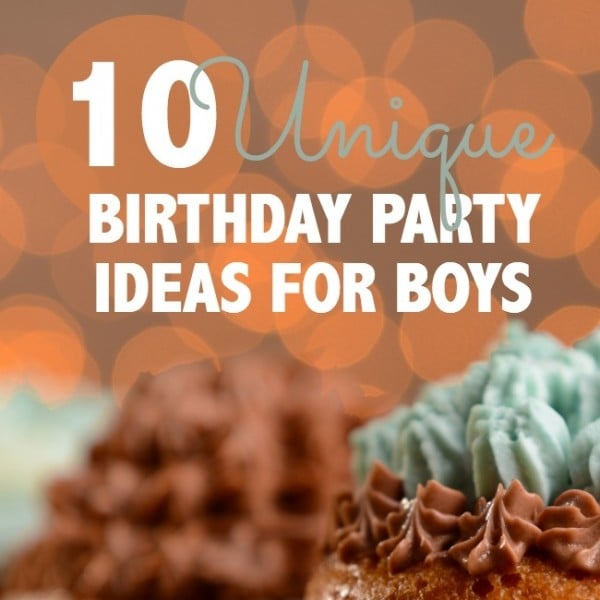 10 Unique Birthday Party Ideas for Boys | Spaceships and Laser Beams