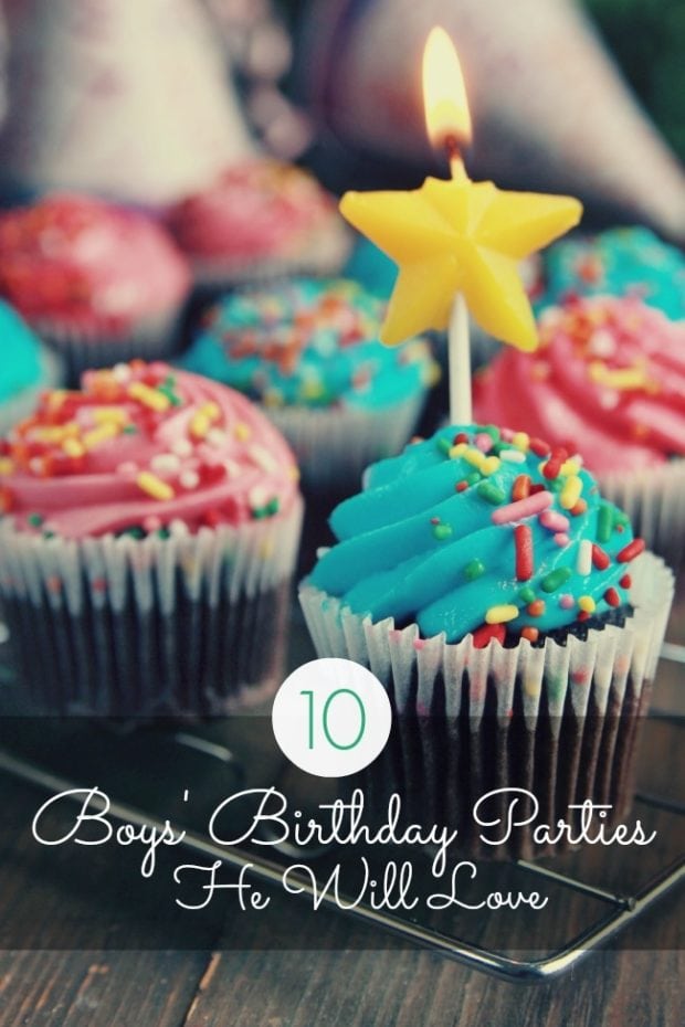 10 Boy's Birthday Parties He'll Love - Spaceships and Laser Beams