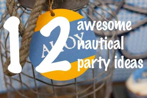 vintage nautical party decorations