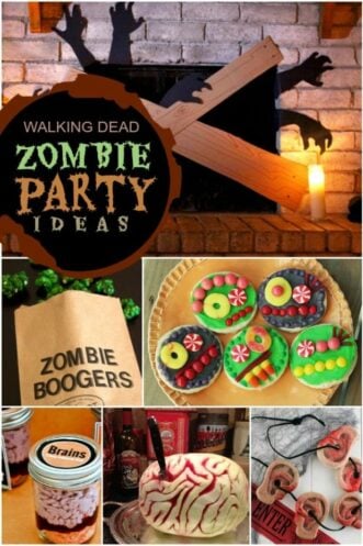 13 Walking Dead and Zombie Birthday Parties - Spaceships and Laser Beams