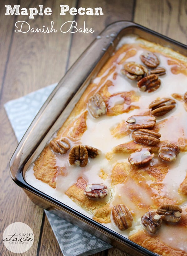 Maple Pecan Danish Bake