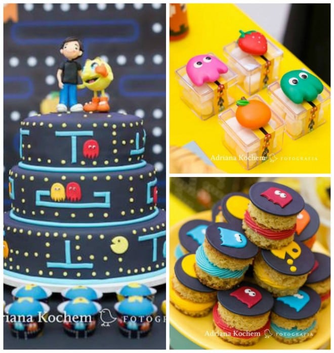Pac-Man Video Game Birthday Party Ideas