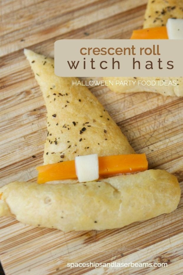 Crescent Roll Witch Hats