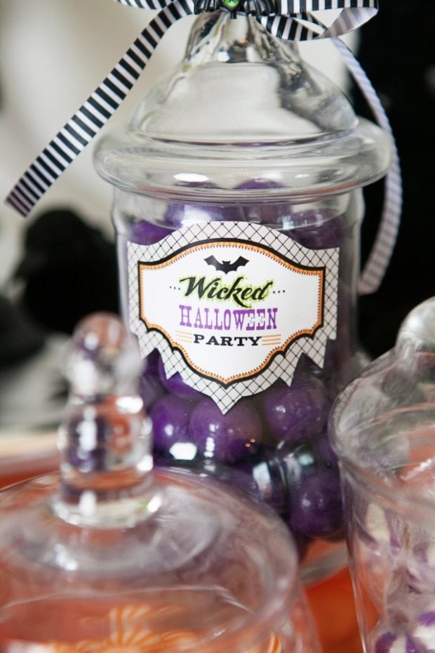 Witch Themed Halloween Party Sweet Treat Candy ideas