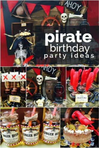 Swashbuckling Fun Boy’s Pirate Birthday Party - Spaceships and Laser Beams