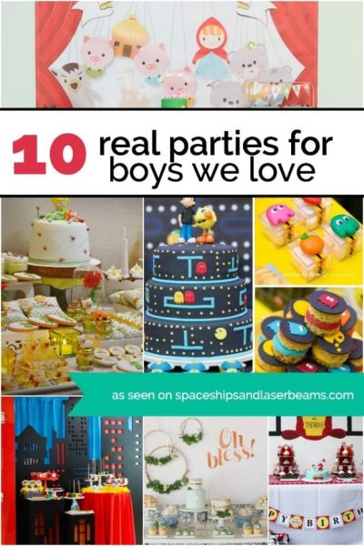 10 Real Parties for Boys We Love - Spaceships and Laser Beams