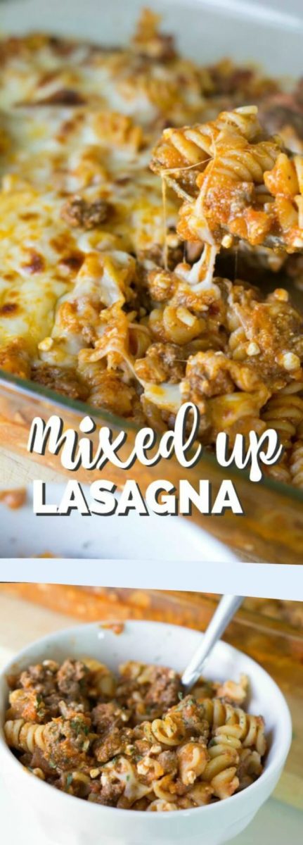 Easy Lasagna Casserole Recipe - Spaceships and Laser Beams