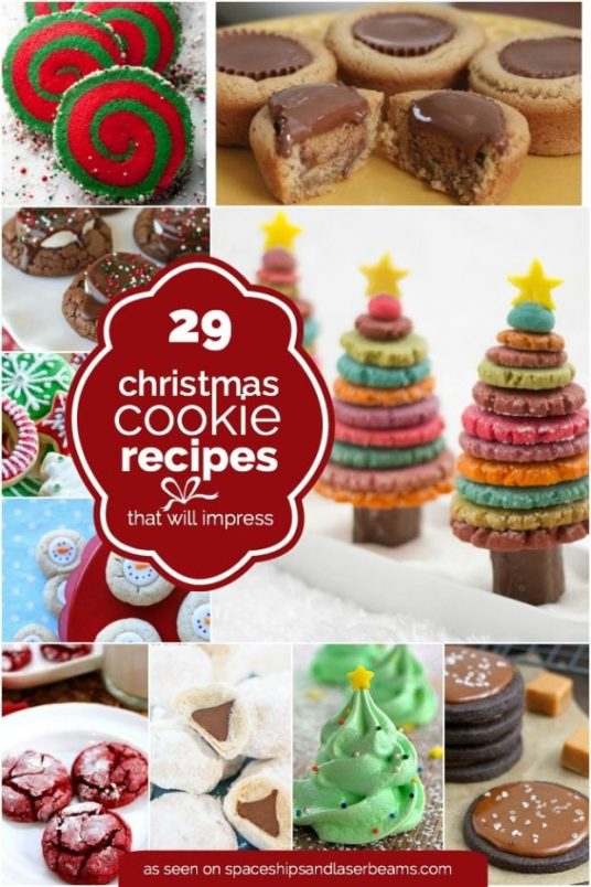 29 Easy Christmas Cookie Recipe Ideas & Easy Decorations - Spaceships ...