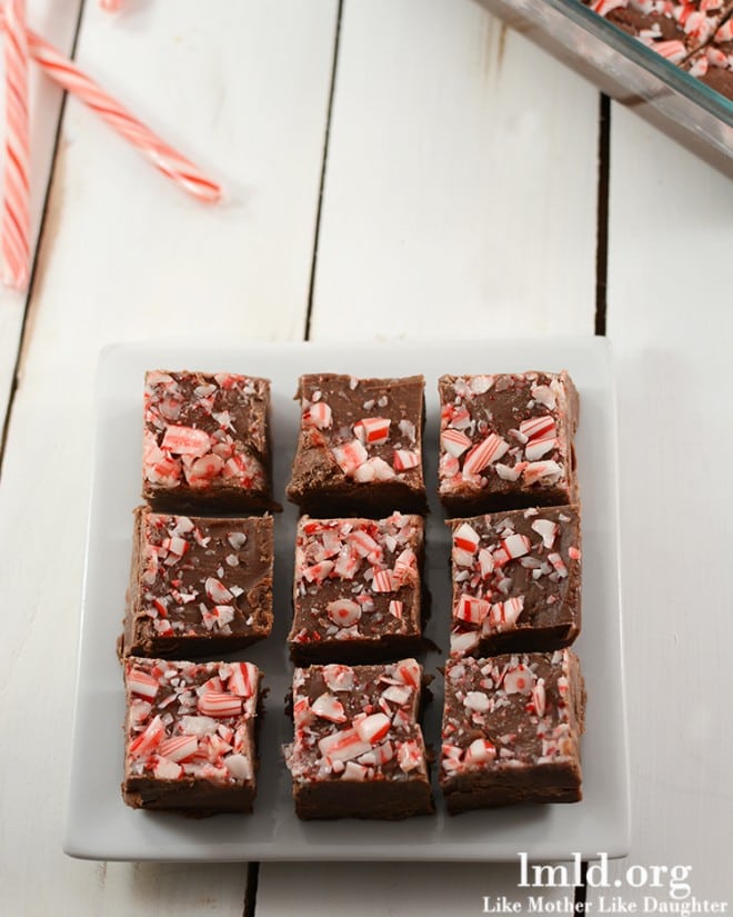 This Easy Peppermint Fudge will take the stress out of fudge-making this Christmas