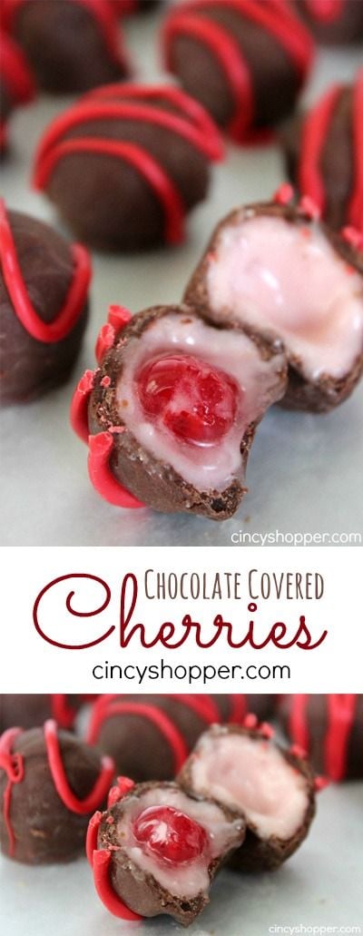 Amazing Chocolate Covered Cherries are so delicious, you'll want to make them every season