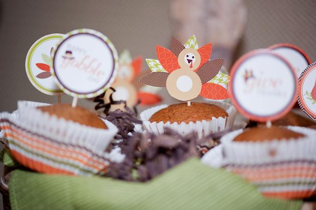 Thanksgiving Party Cupcakes