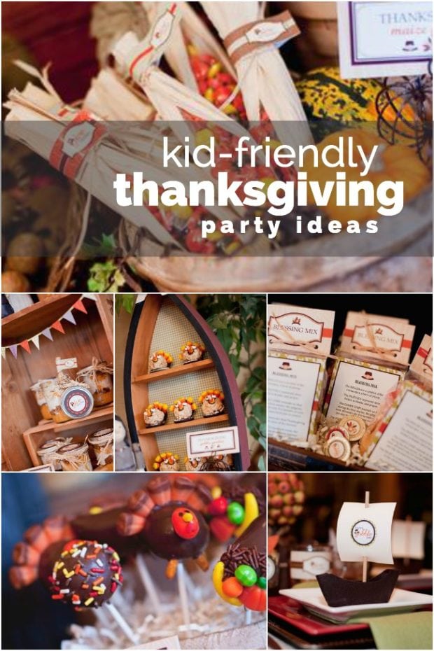 Kid Friendly Thanksgiving Party Idea