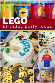 An Awesome LEGO Birthday Party - Spaceships and Laser Beams