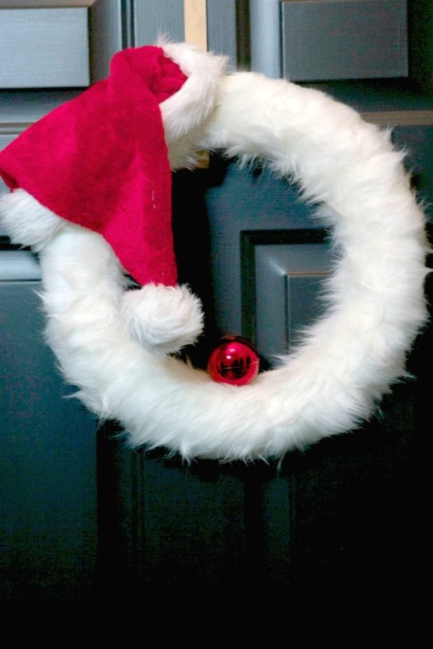 Santa Wreath