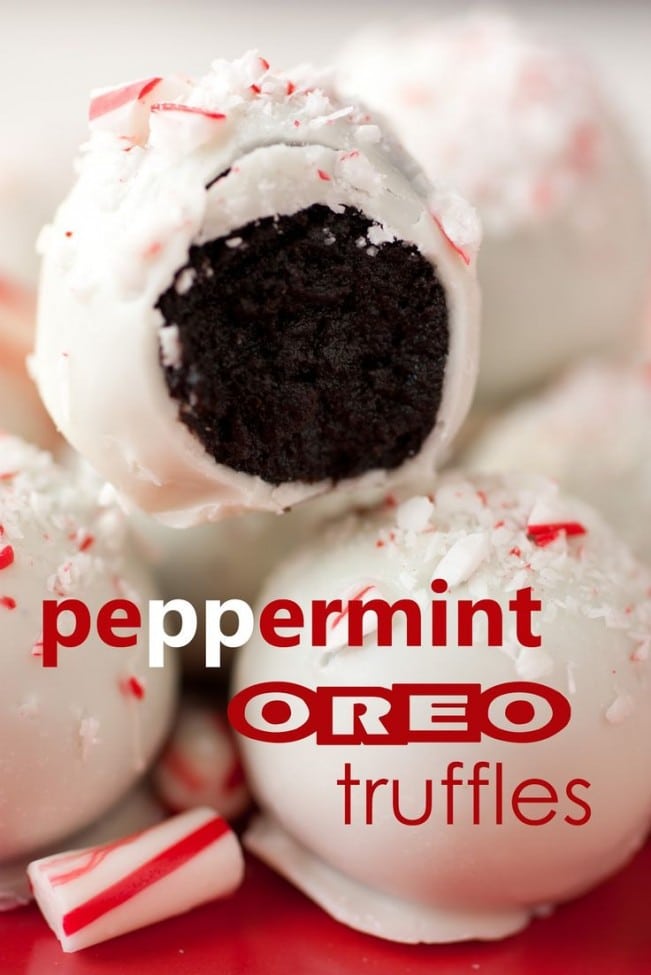 15 Peppermint Oreo Truffles