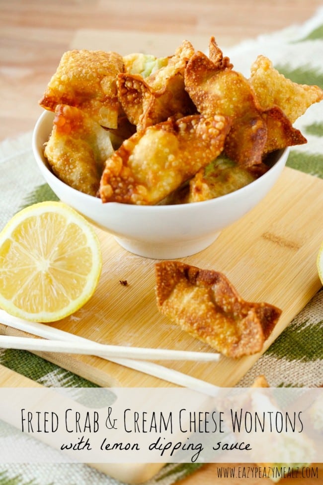 Fried Crab & Cheese Wontons