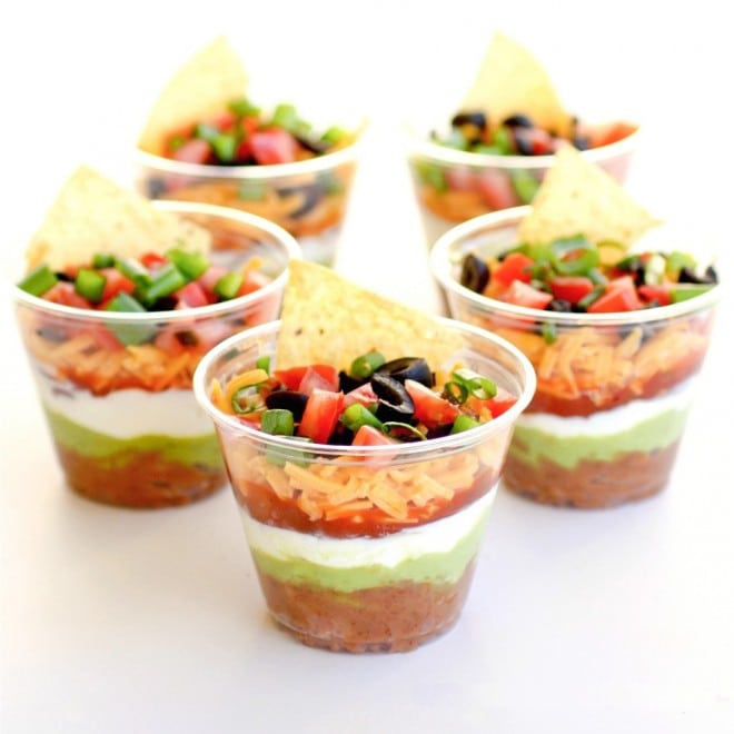 Individual 7-Layer Dips