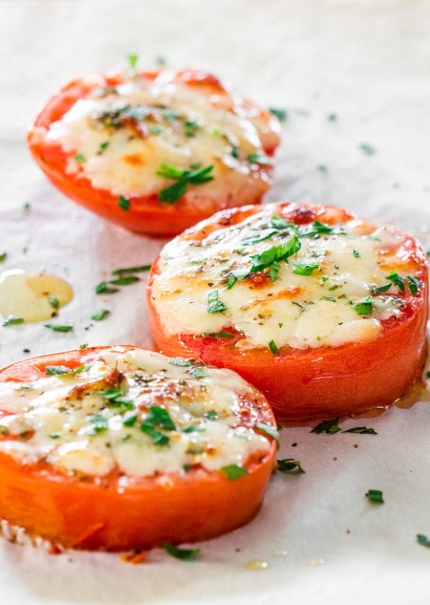 Baked Parmesan Tomatoes