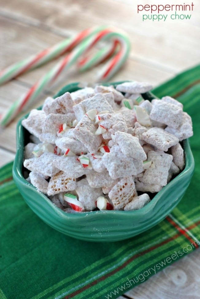 8 Peppermint Puppy Chow