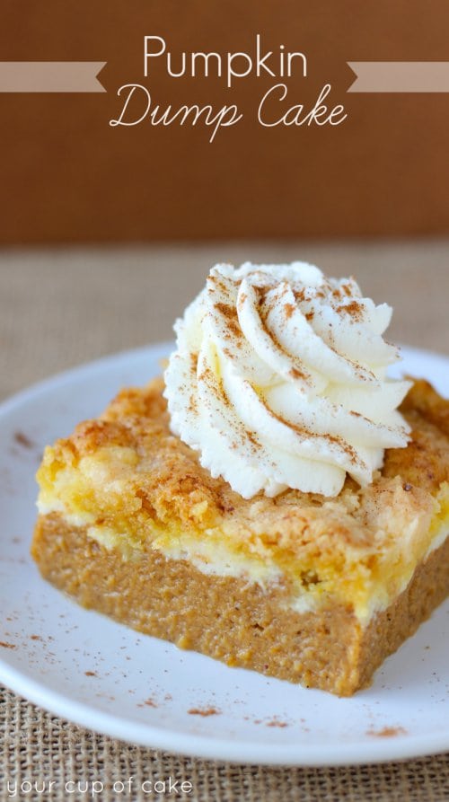 Pumpkin Dump Cake