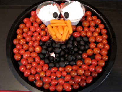 Elmo Veggie Tray