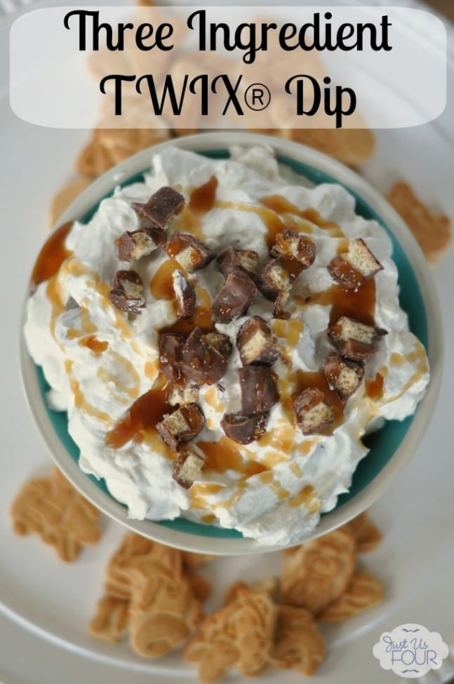 Three Ingredient Twix Dip