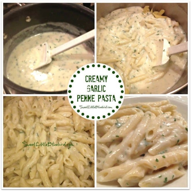 Garlic Penne pasta