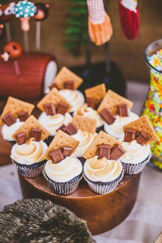 S'mores Cupcakes