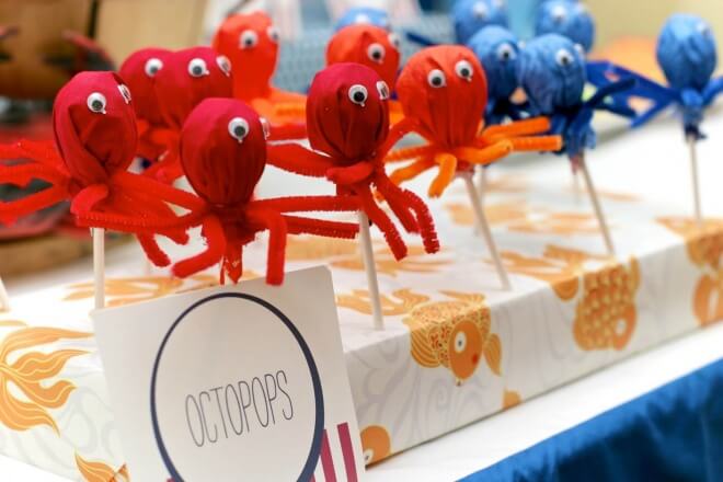 Octopus Lollipops