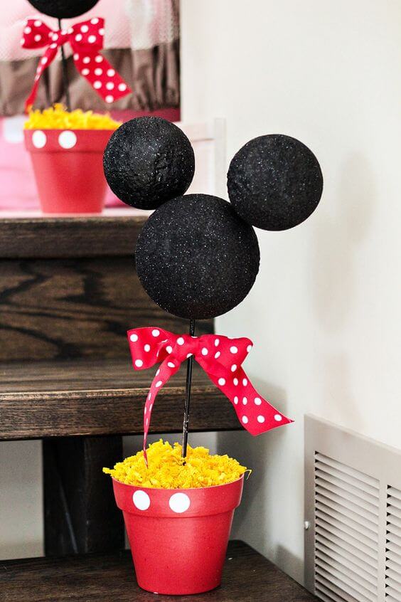 Mickey Mouse DIY Party Decorations, Mickey Mouse DIY Centerpiece