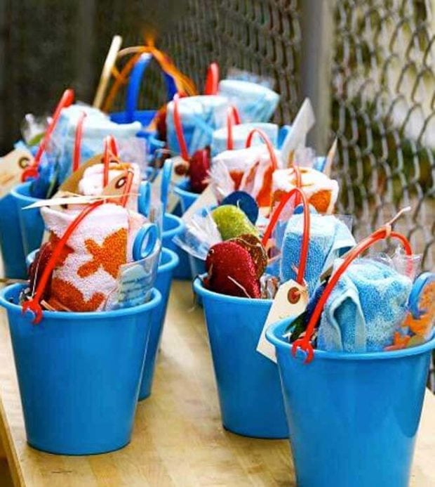 Under the Sea Party Favor Buckets