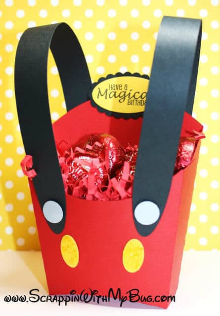 18 Mickey Mouse Fry Box Treat Container