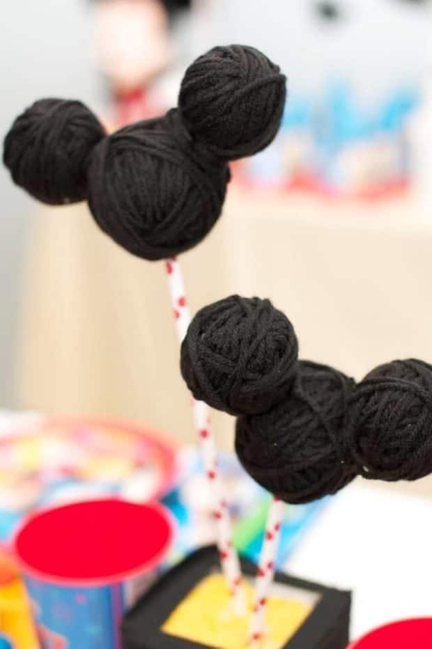 Mickey Mouse Party Table Centerpiece