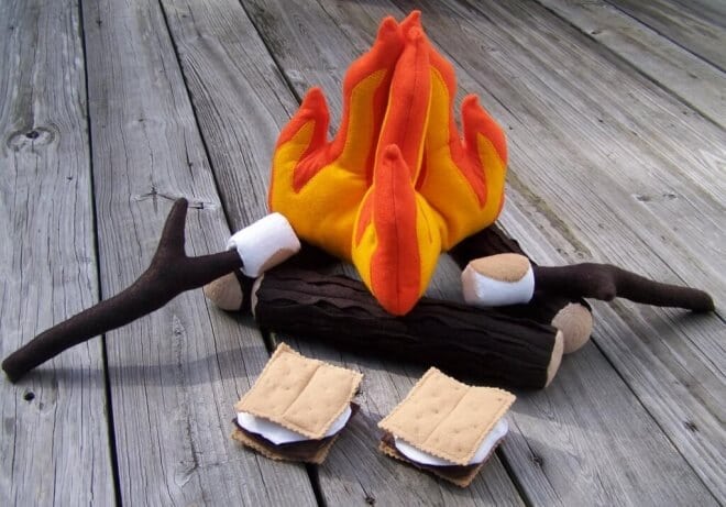 Felt Campfire