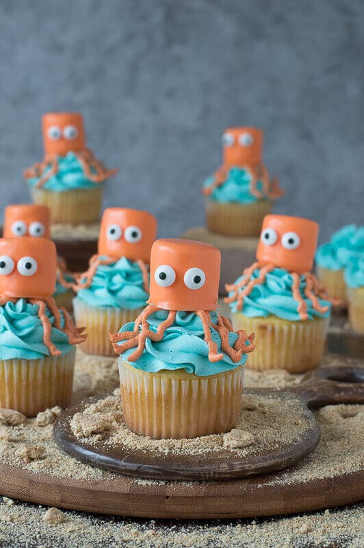 Octopus Cupcakes