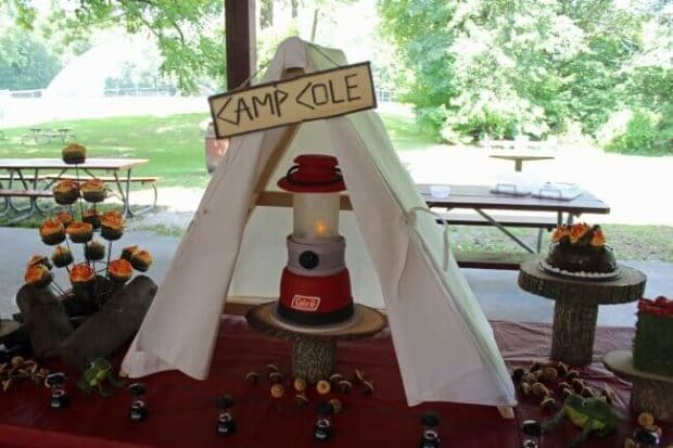 Coleman Lantern Cake