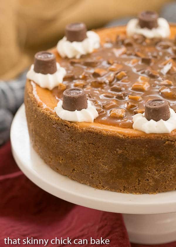 Caramel Chocolate Cheesecake