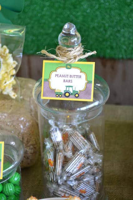 Boy's Farm Tractor Sweets
