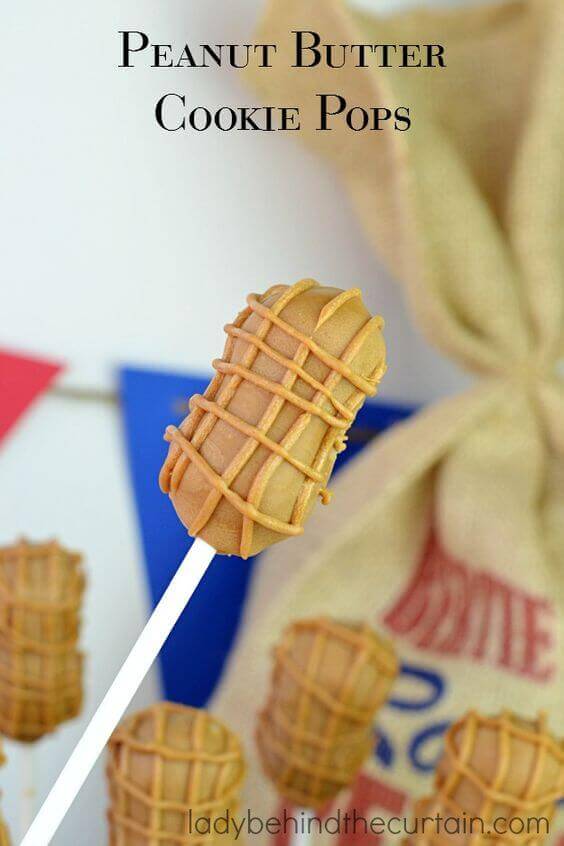 Peanut Butter Cookie Pops