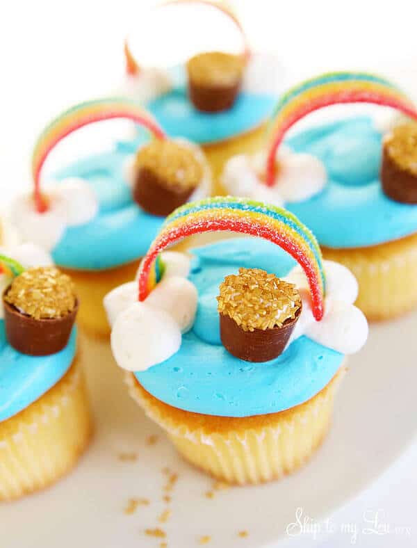 Rainbow Cupcakes