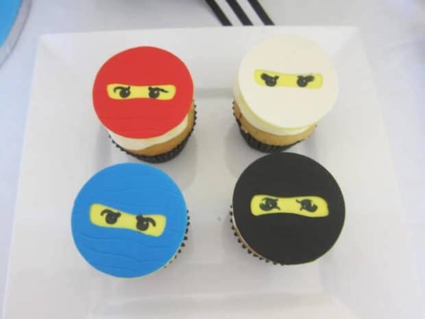 Delightful Lego Ninjago Cupcakes are simple and tasty.