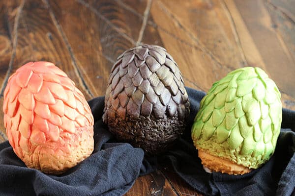 Chocolate dragon eggs