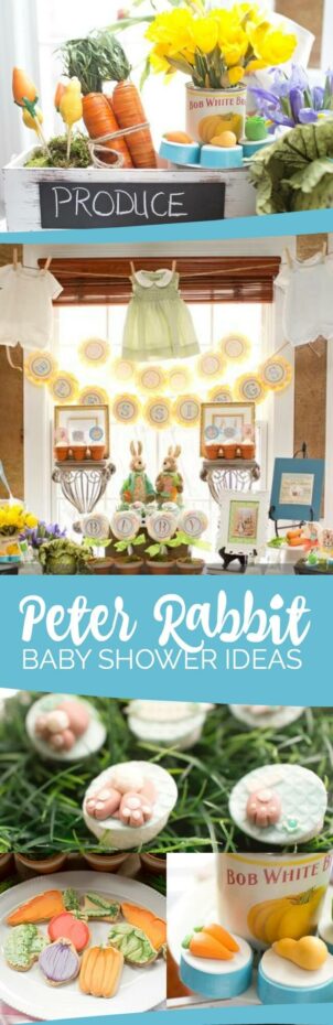 A Peter Rabbit Inspired Baby Shower - Spaceships and Laser Beams