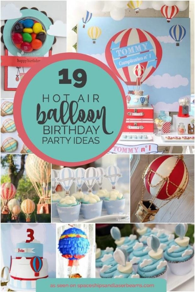 How To Make A Hot Air Balloon For Birthday Party