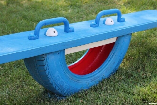 Tire Teeter Totter