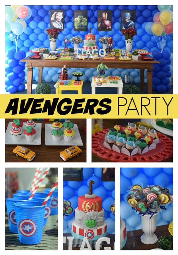 Avengers Birthday Party Ideas