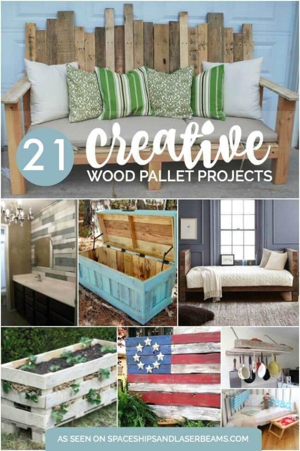 21 Creative Wood Pallet Projects - Spaceships and Laser Beams