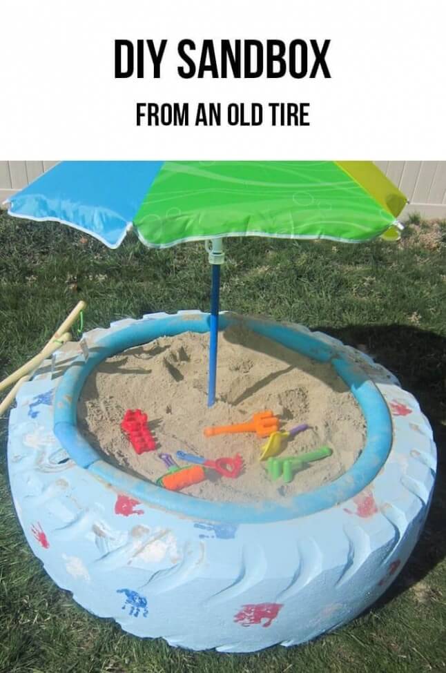 Tire Sandbox