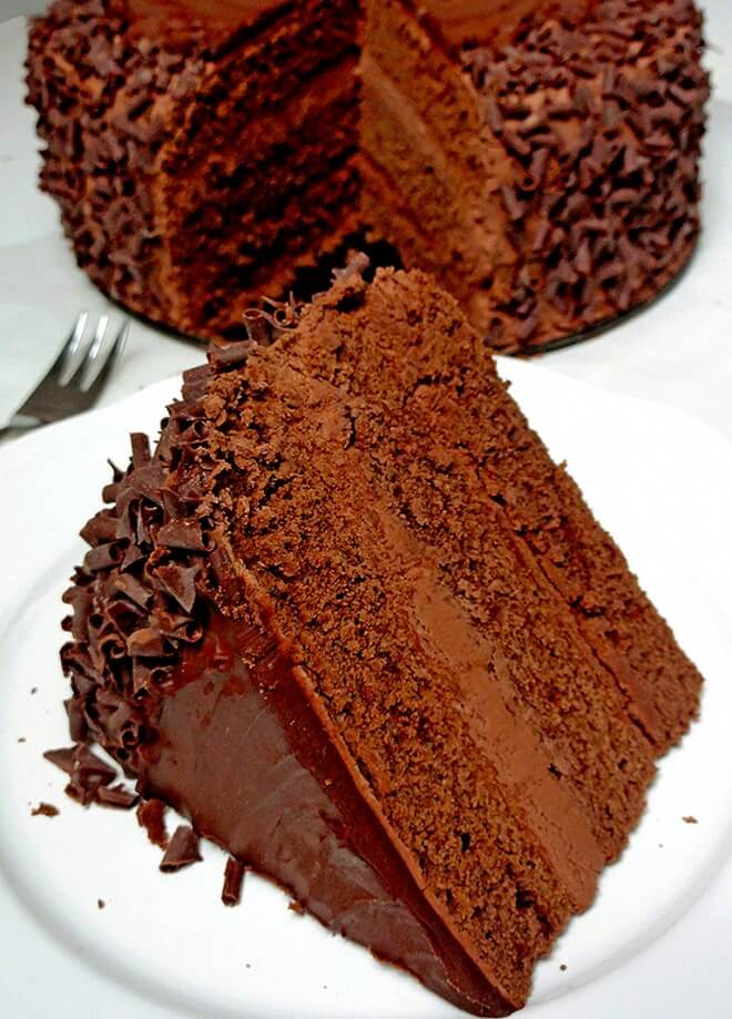 Birthday Chocolate Mousse Cake